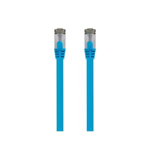 Monoprice Cat8 50ft Black Patch Cable Double Shielded (S/FTP) 26AWG 2GHz 40G Pure Bare Copper Snagless RJ45 Entegrade Series Ethernet Cable(Blue)