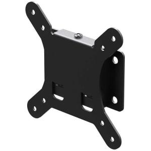 Monoprice Commercial Fixed TV Wall Mount Bracket Anti-theft for 32″ to 55″ TVs up to 99lbs, Max VESA 400×400, UL Certified(Small – 10″ – 26″)