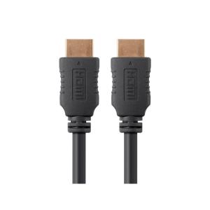 Monoprice High Speed HDMI Cable – 4K@60Hz HDR, 18Gbps, YUV 4:4:4, 26AWG, 20 Feet, Black – Select Series(30 Feet (3 Pack))