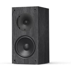 Monoprice Monolith B5 Bookshelf Speaker – Black (Each) Powerful Woofers, Punchy Bass, High Performance Audio, for Home Theater System – Audition Series