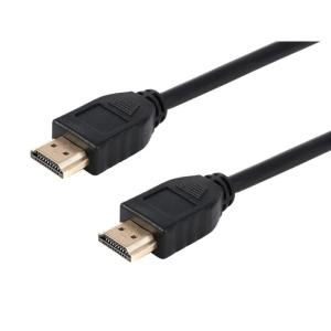 Monoprice Premium High Speed HDMI Cable – 4K@60Hz, HDR, 18Gbps, YCbCr 4:4:4, OD 0.22in, CL2, 30AWG, 10 Feet, Black – Commercial Series(1 Count (Pack of 1))