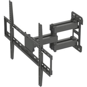Monoprice Titan Series Full-Motion Articulating TV Wall Mount Bracket – for TVs Up to 70in Max Weight 99lbs VESA Patterns Up to 600×400 Rotating Black(Bracket)