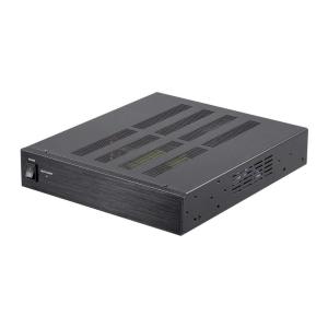 Monoprice Unity 200-Watt Bridgeable Power Amp – Class‑D Amplifier, 12-Volt Input/Output Triggers, Rack Mountable(100W)