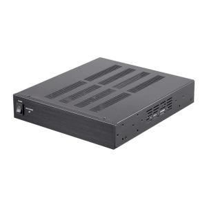 Monoprice Unity 200-Watt Bridgeable Power Amp – Class‑D Amplifier, 12-Volt Input/Output Triggers, Rack Mountable(200W)