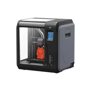 Monoprice Voxel 3D Printer – Fully Enclosed with Removable Heated Build Plate (150 x 150 x 150 mm) Touch Screen, 8GB And Wi-Fi, Black/Gray, Large