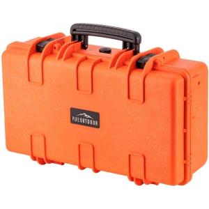 Monoprice Weatherproof Hard Case – 33 x 22 x 17 Inches, With Wheels and Customizable Foam, Shockproof, IP67, Ultraviolet And Impact Resistant Material, Black – Pure Outdoor Collection, 145.8 Liter(orange)