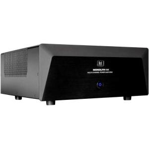 Monoprice 114566 Monolith Multi-Channel Power Amplifier – Black With 7×200 Watt Per Channel, XLR Inputs For Home Theater & Studio(9 Ch.)