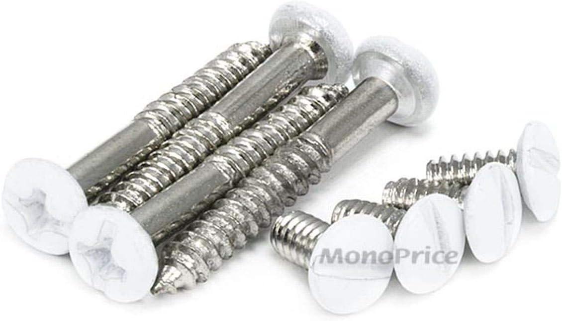 imageMonoprice 2Gang Wall Plate for Keystone 4 Hole WhiteWhite