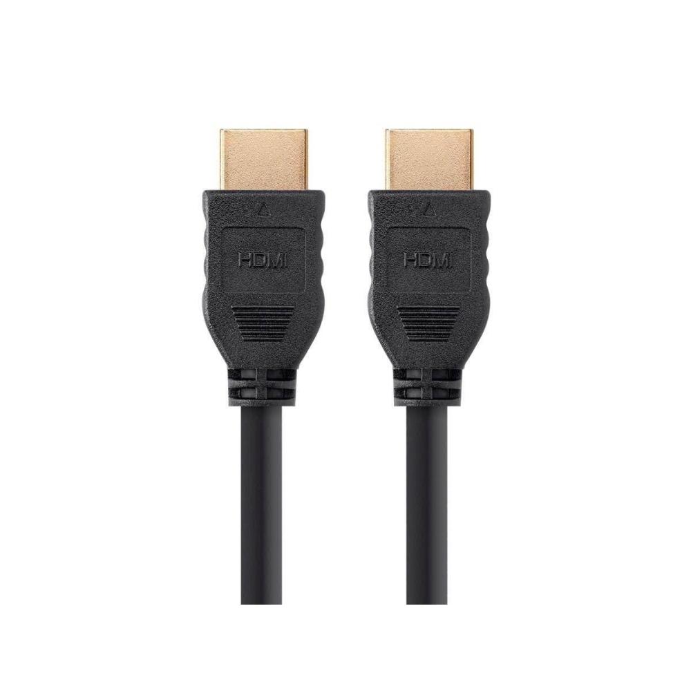 imageMonoprice HDMI Cable 15 Feet Black 3 Pack High Speed 4K60Hz HDR 18Gbps YCbCr 444 32AWG CL2 Compatible with UHD TV and More Commercial Series5 Pack