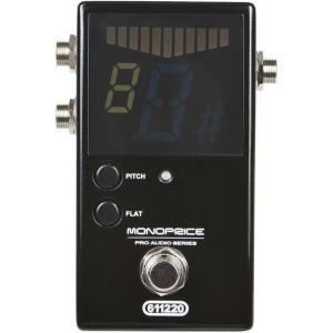Monoprice Chromatic Pedal Tuner – Black, Normal & True-Bypass Outputs, Easy to Tune Your Bass & Guitars – Stage Right Series(Guitar Effect Device)