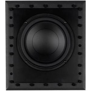 Monolith M-IWSUB8 8-Inch in-Wall Subwoofer – Passive, 4 Ohm Nominal Impedance, 91dB Sensitivity, Magnetic and Paintable Grille, Easy Install, for Home Theater System